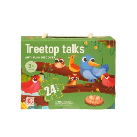 Foska Puzzle Petrecerea Animalelor, 24 buc., 44 x 31 cm