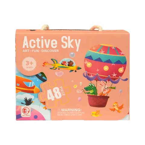Foska Puzzle Aventuri în Cer, 48 piese, 50 x 34 cm