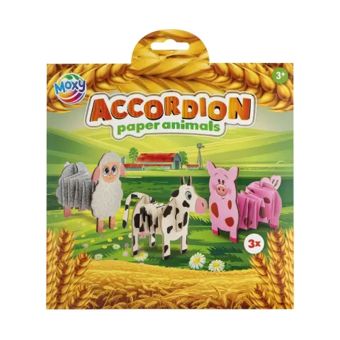 Moxy Set pentru creat animale de fermă din hârtie