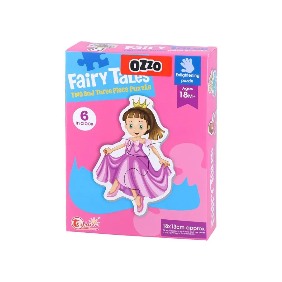 Ozzo Puzzle 6 Prințese, 15 buc.