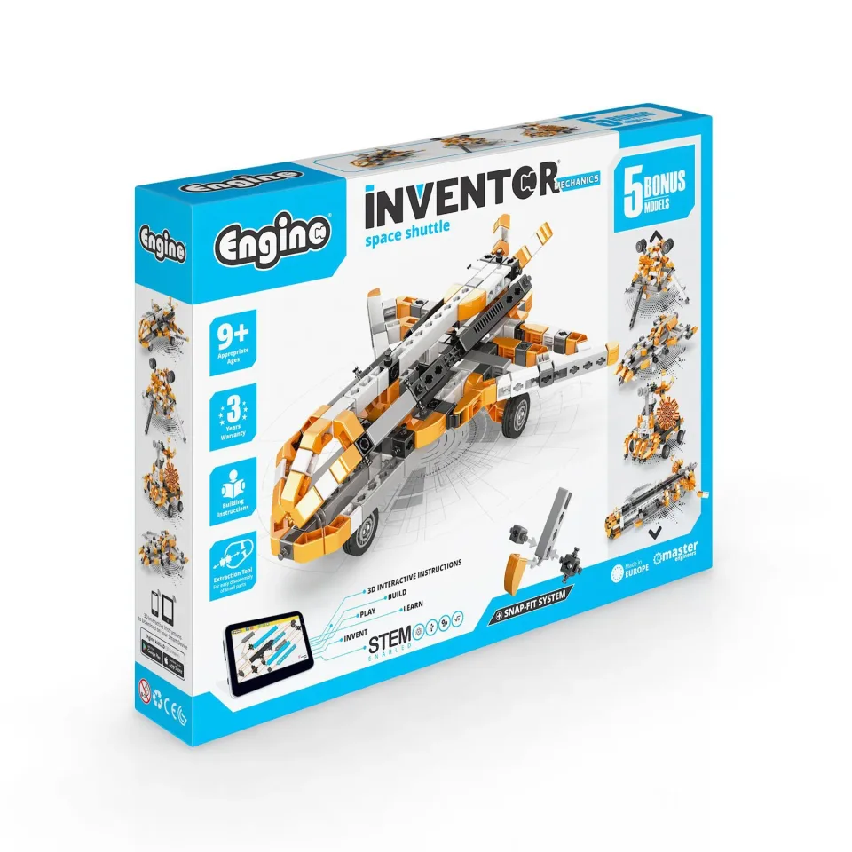 Set construcție Engino Inventor - Navetă spațială, 5 în 1