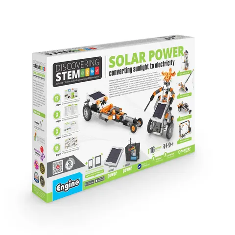 Engino Descoperind STEM – Energie Solară, V1, EN