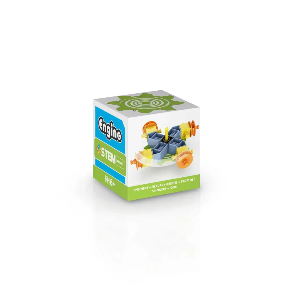 Set de construcție Engino STEM - Spinner, verde