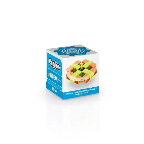Kit Engino STEM - Spinner, Albastru