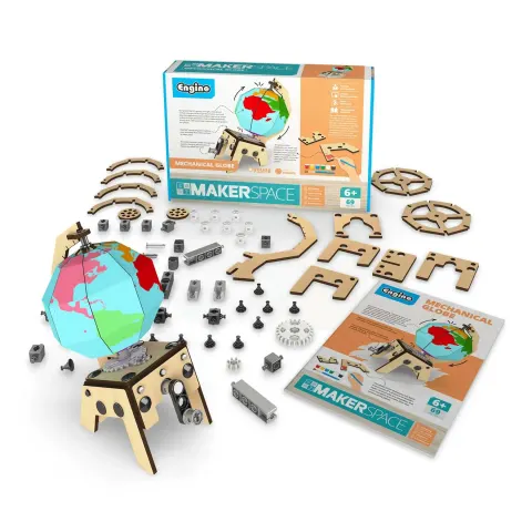 Set de construcție Engino Makerspace DIY - Glob