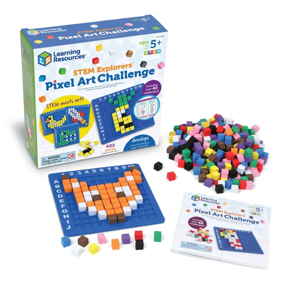 Learning Resources Mosaicul Pixel, 402 buc.