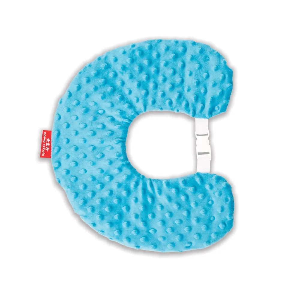 Nowa Szkola Collar, ponderat, mărimea L, 1.2 kg, albastru deschis