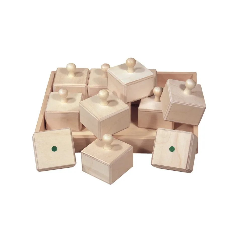 Set Cutii sonore senzoriale Beleduc