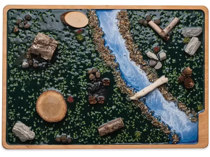 Panou senzorial Nowa Szkola Forest, 50 x 35 cm