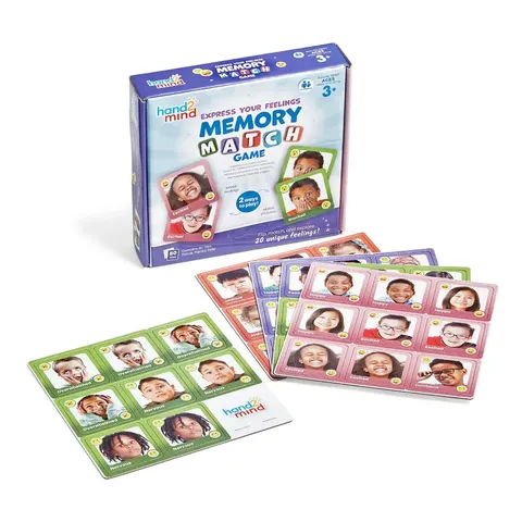 Joc de memorie Learning Resources „Exprimați-vă sentimentele”