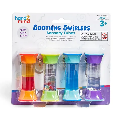 Learning Resources Sticle senzoriale, rotative, 4 buc.