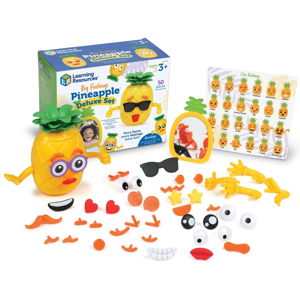 Learning Resources set mare de jucării Ananas, emoții