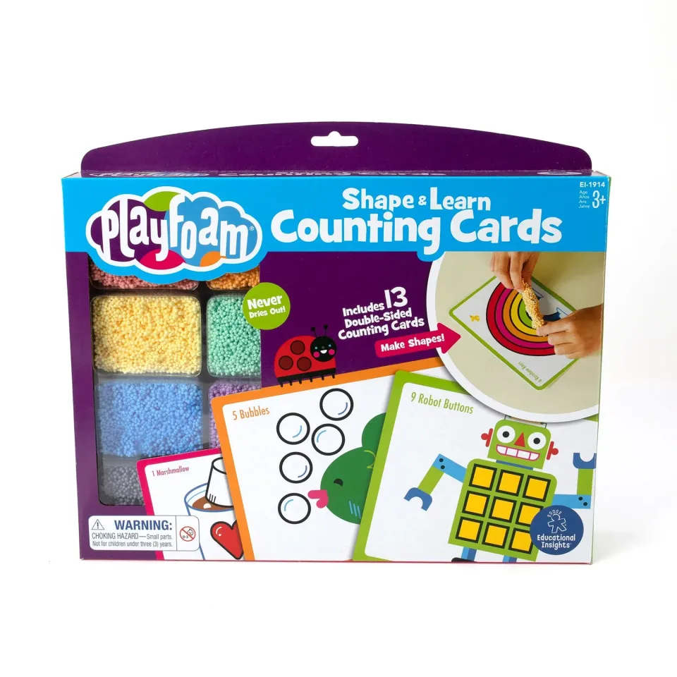 Set Play foam Learning Resources - Forme și numărare