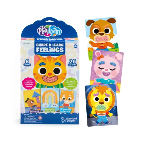 Set Play foam Learning Resources - Forme și sentimente