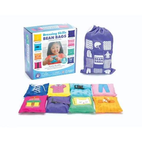 Set de genți senzoriale Learning Resources, cu închizători diferite