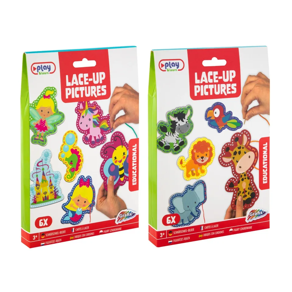 Set de mărgele Moxy, asortat, 48 buc.