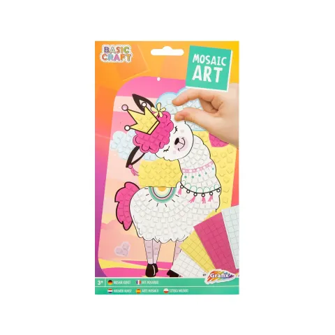 Set mărgele mozaic Moxy Llama, A5