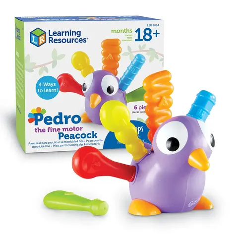 Learning Resources Păunul Pedro, abilități motorii