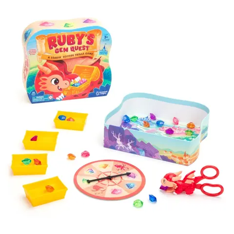 Learning Resources Jocul Aventurile lui Ruby cu Pietre Prețioase