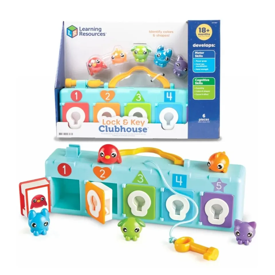 Learning Resources Casă cu lacăt și cheie