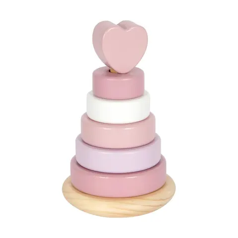 Turn de stivuire Small Foot, roz pastel