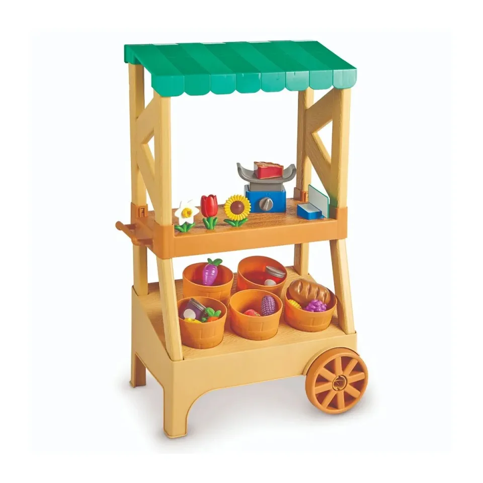 Stand magazin Learning Resources, cu accesorii