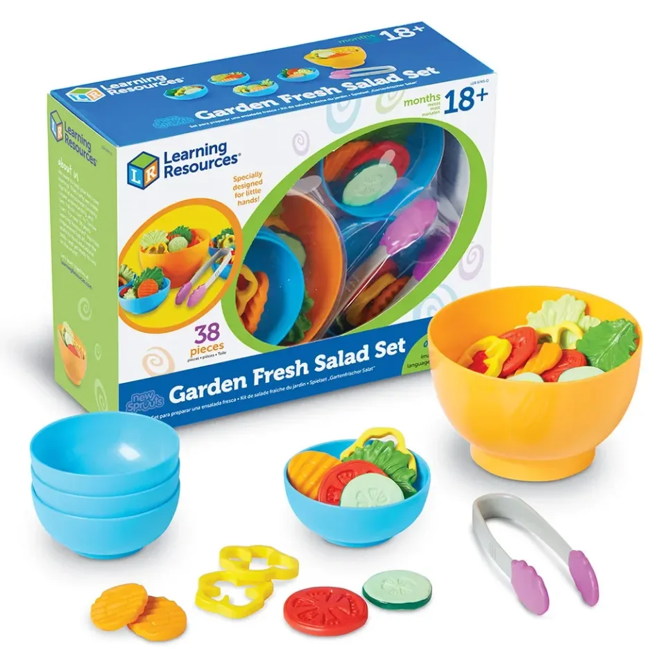 Set Salată Proaspătă Learning Resources, pentru copii