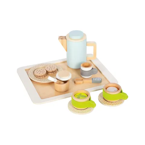 Set ceai și cafea Small Foot, cu tavă