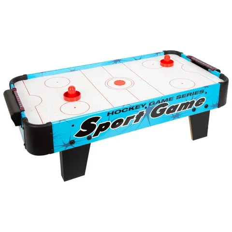 Joc air hockey Small Foot, lemn, 69 x 36 x 21 cm
