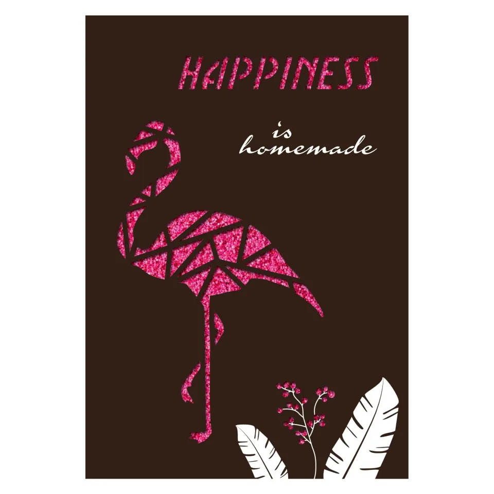 Gespaensterwald Card, Deluxe, flamingo
