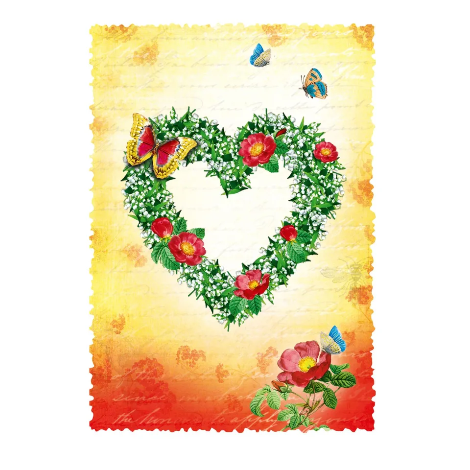 Carte Gespaensterwald, Romantique, inimă