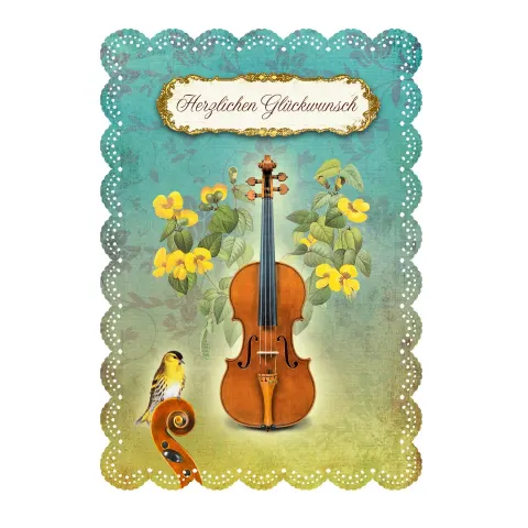 Carte Gespaensterwald, Romantique, vioară