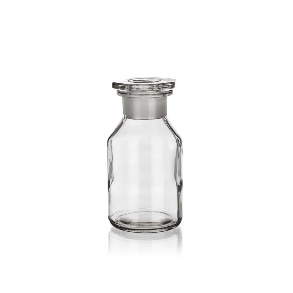 Bidon de laborator cu racord conic, transparent, 250 ml