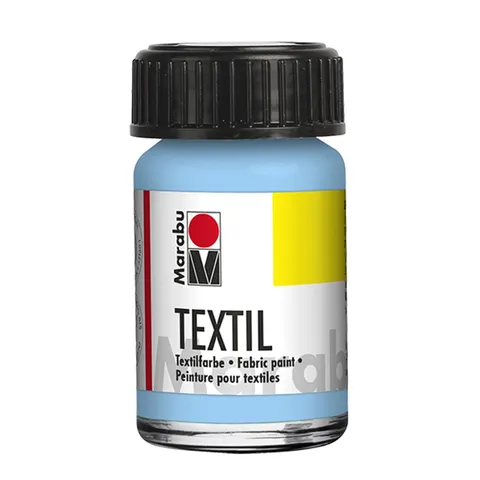 Marabu Vopsea textilă, 15 ml, 090, albastru deschis