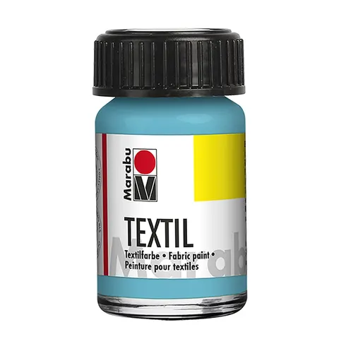 Marabu Vopsea textilă, 15 ml, 091, albastru caraibean