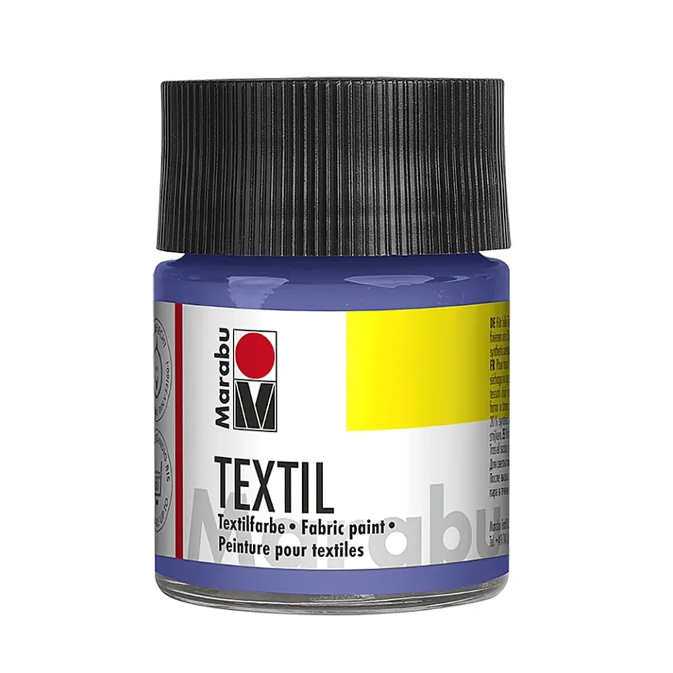 Marabu Vopsea textilă, mov, 50 ml, 035