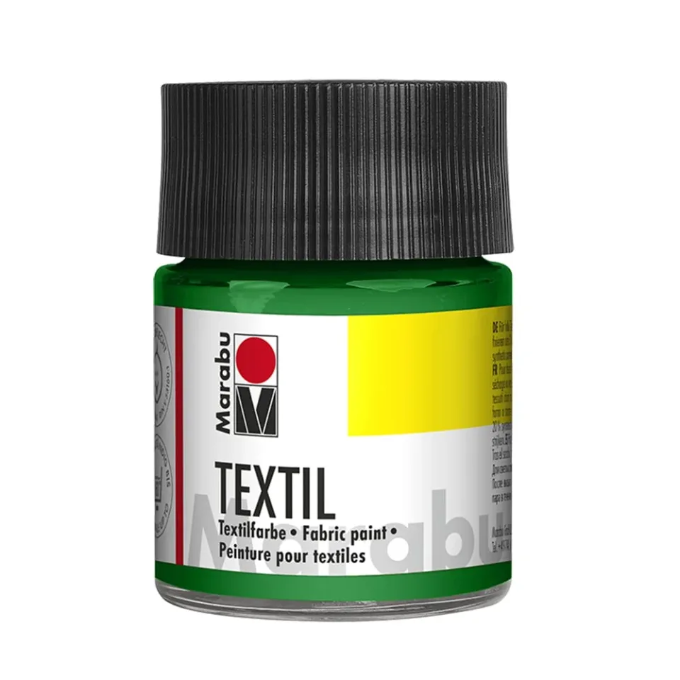Marabu Vopsea textilă, verde deschis, 50 ml, 062