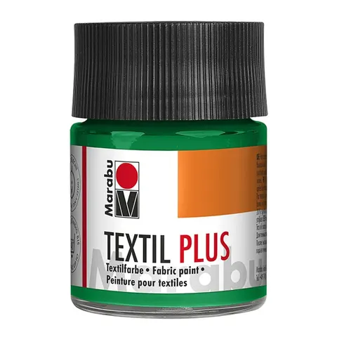 Marabu Vopsea textilă Plus, 50 ml, 015, verde franțuzesc