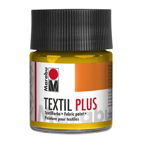 Marabu Vopsea textilă Textil Plus, 50 ml, 021, galben mediu