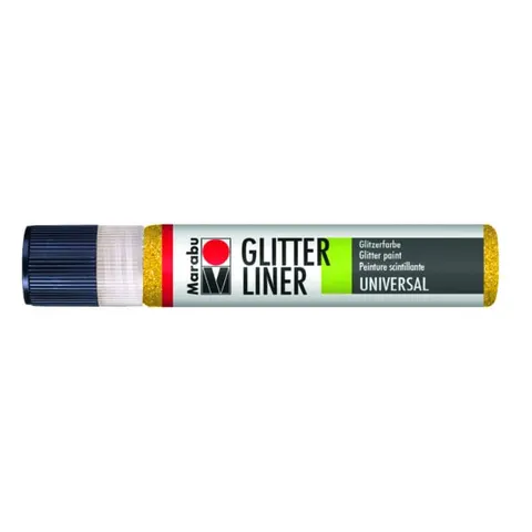 Marabu Contur textil Glitter Liner, nr. 519, 25 ml