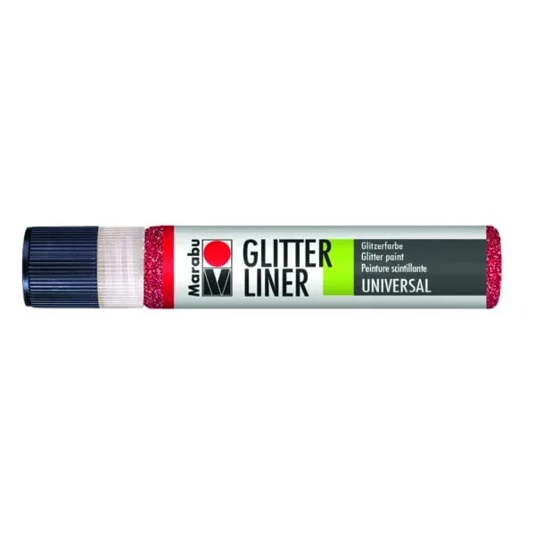Marabu Contur textil Glitter Liner, nr. 538, 25 ml