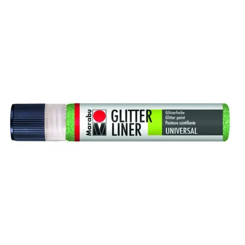 Marabu Vopsea textilă Glitter Liner, nr. 561, 25 ml