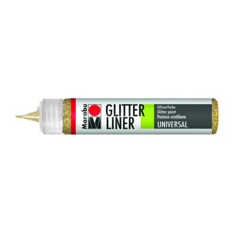 Marabu Contur textil Glitter Liner, nr. 584, 25 ml