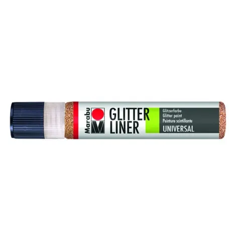 Marabu Contur textil Glitter Liner, nr. 586, 25 ml