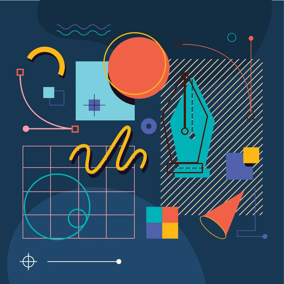 Sticker STEM, Design și prototipare 3D, set A4, 50 cm, sticker 10
