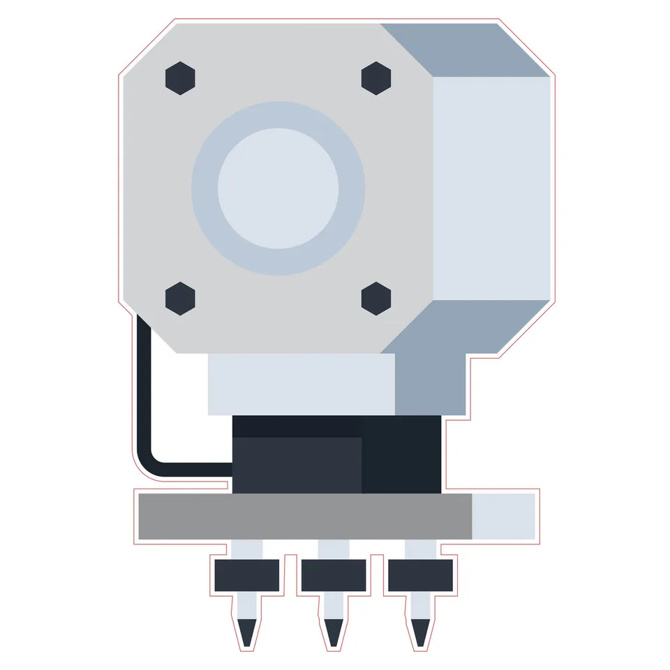Autocolant STEM, Design și prototipare 3D, set A5, 50 cm, autocolant 2
