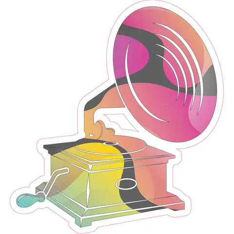 Sticker STEM, Sala Artelor Digitale, set B4, 50 cm, sticker 7
