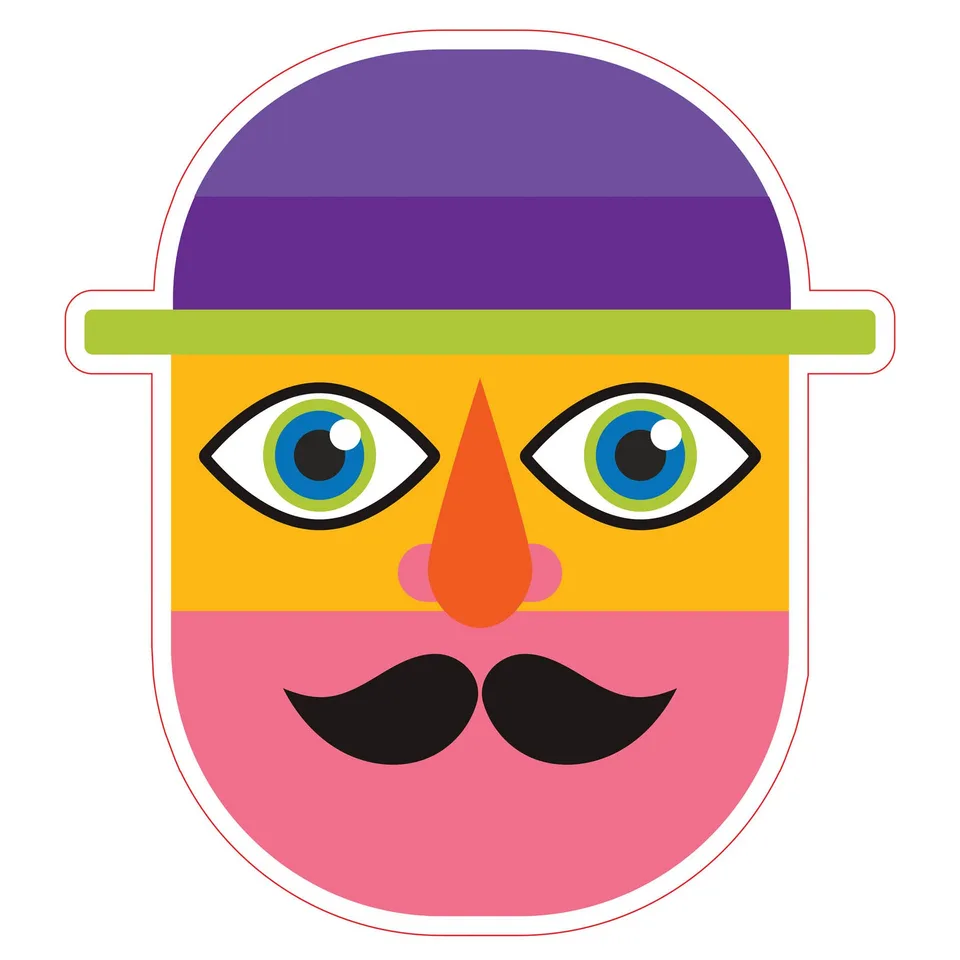 Sticker STEM, Sala de Arte Digitale, set B7, 50 cm, sticker 6