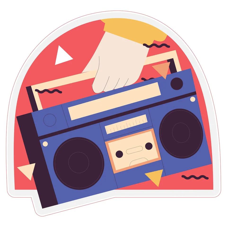 Sticker STEM, Sala de Arte Digitale, set B8, 50 cm, sticker 5
