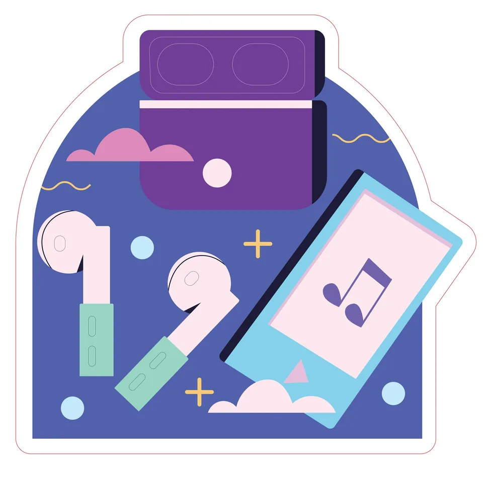 Sticker STEM, Digital Arts Hall, set B9, 50 cm, sticker 7